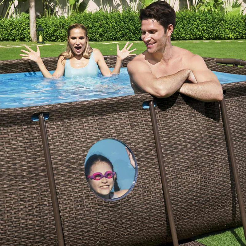 Bestway Power Steel Swim Vista Oval Pool 427X250X100Cm - 56714