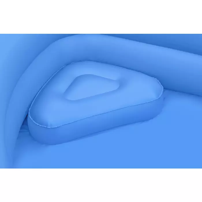 Bestway Rattan Look Chocolate Brown Truprint Family Pool 231 X 178 X 53 Cm