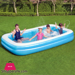 BESTWAY RECTANGULAR FAMILY POOL 305X183X46CM -54150