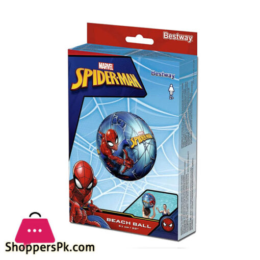 Bestway Spider Man Beach Ball 20 Inches - 98002