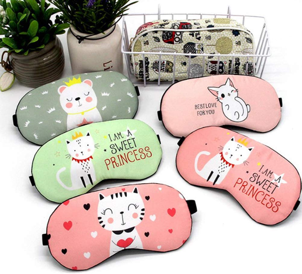 Cute Animal Funny Sleeping Masks Sleep Eye Mask 1-Pcs