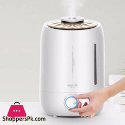 Deerma F600 Ultrasonic Humidifier Manual Air Purifier Rotatable Mist Nozzle Quiet Operation With Activated Carbon Filter For Home &Amp; Office (5L)