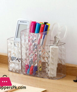Desktop Brush Lipstick Holder Jewelry Container