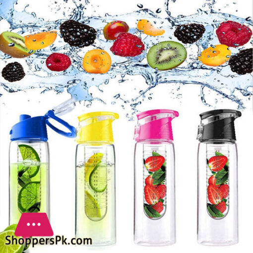 Detox Water Bottle Fruit Infuser - 700ml