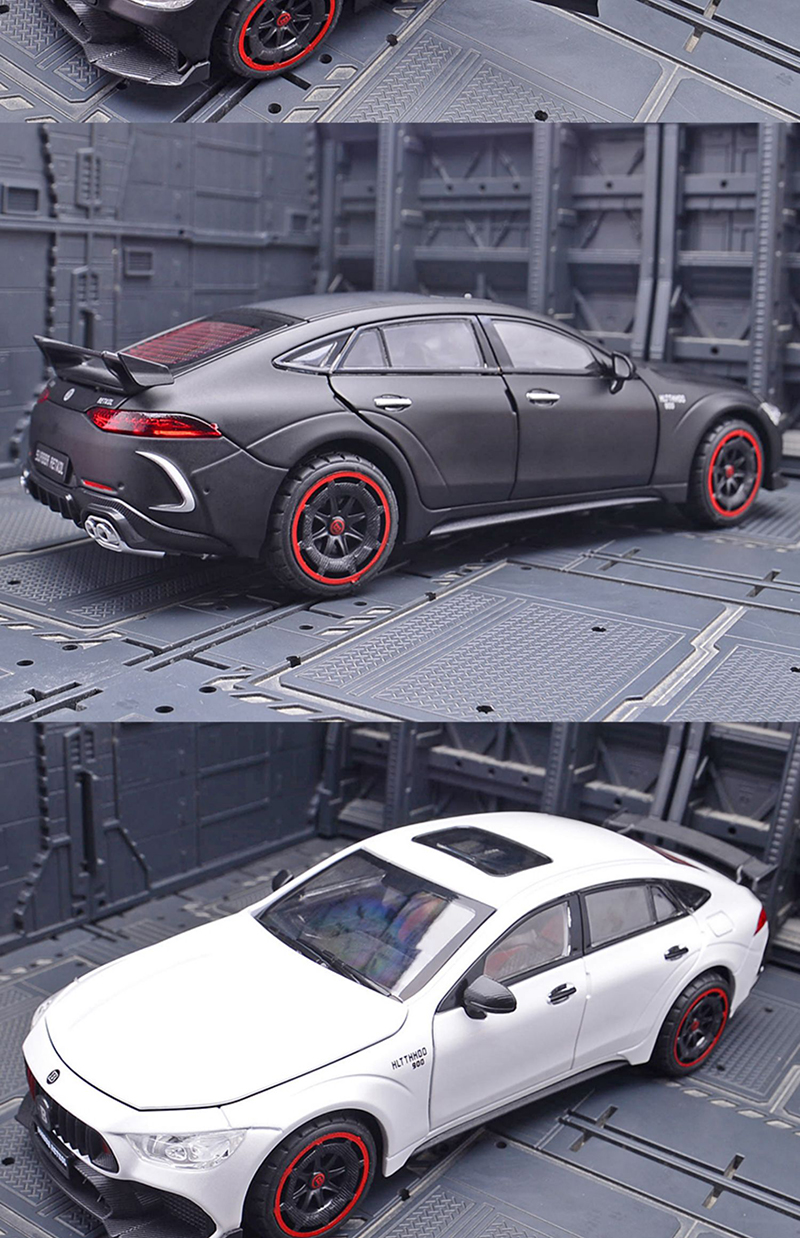 High Simulation 1:24 Rocket 900 Maybach G-Class Alloy Car Model Diecasts Metal Toy Car Sound Light Kids Toys Gift Collection