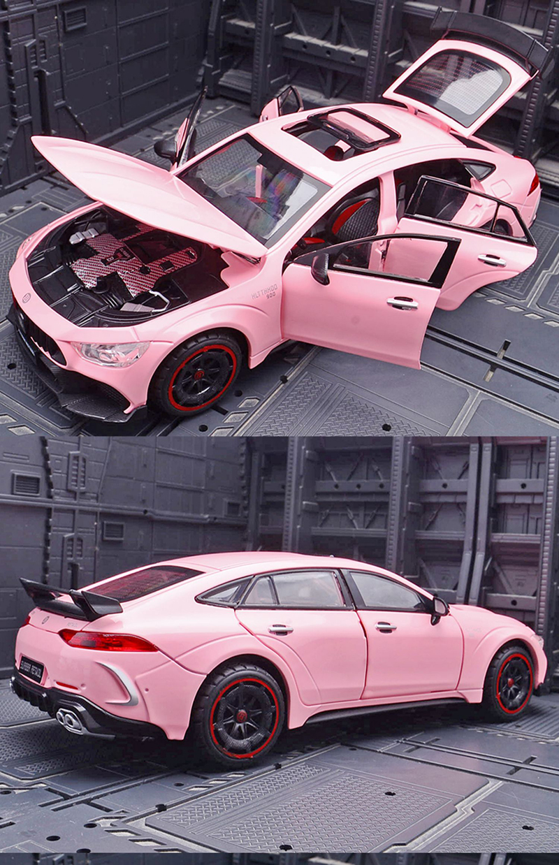 High Simulation 1:24 Rocket 900 Maybach G-Class Alloy Car Model Diecasts Metal Toy Car Sound Light Kids Toys Gift Collection