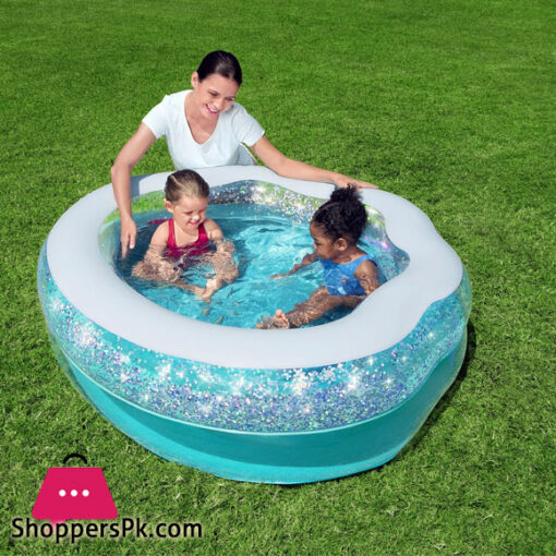 Inflatable Pool Bestway SPARKLE SHELL KIDDIE POOL 150 x 127 x 43 cm - 52489