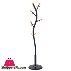 Maple Leaf Metal Coat Hanging Rack Stand Long