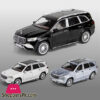 Mercedes-Benz Gls 600 Maybach Die-Cast Model Metro Luxury 1:24 Alloy Model Car with Sound Light Pull-Back Car Toys for Children Kids