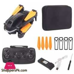 Mini Drone FPV WiFi with 480p Camera and Controller Compatible with Smartphone LH-X63WF