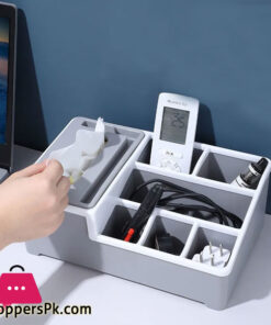 New Home Desk Tissue Case Tissue Holder Makeup Cosmetic Storage Box Organizer Living Room Home Decoration Multifunction - Image 3