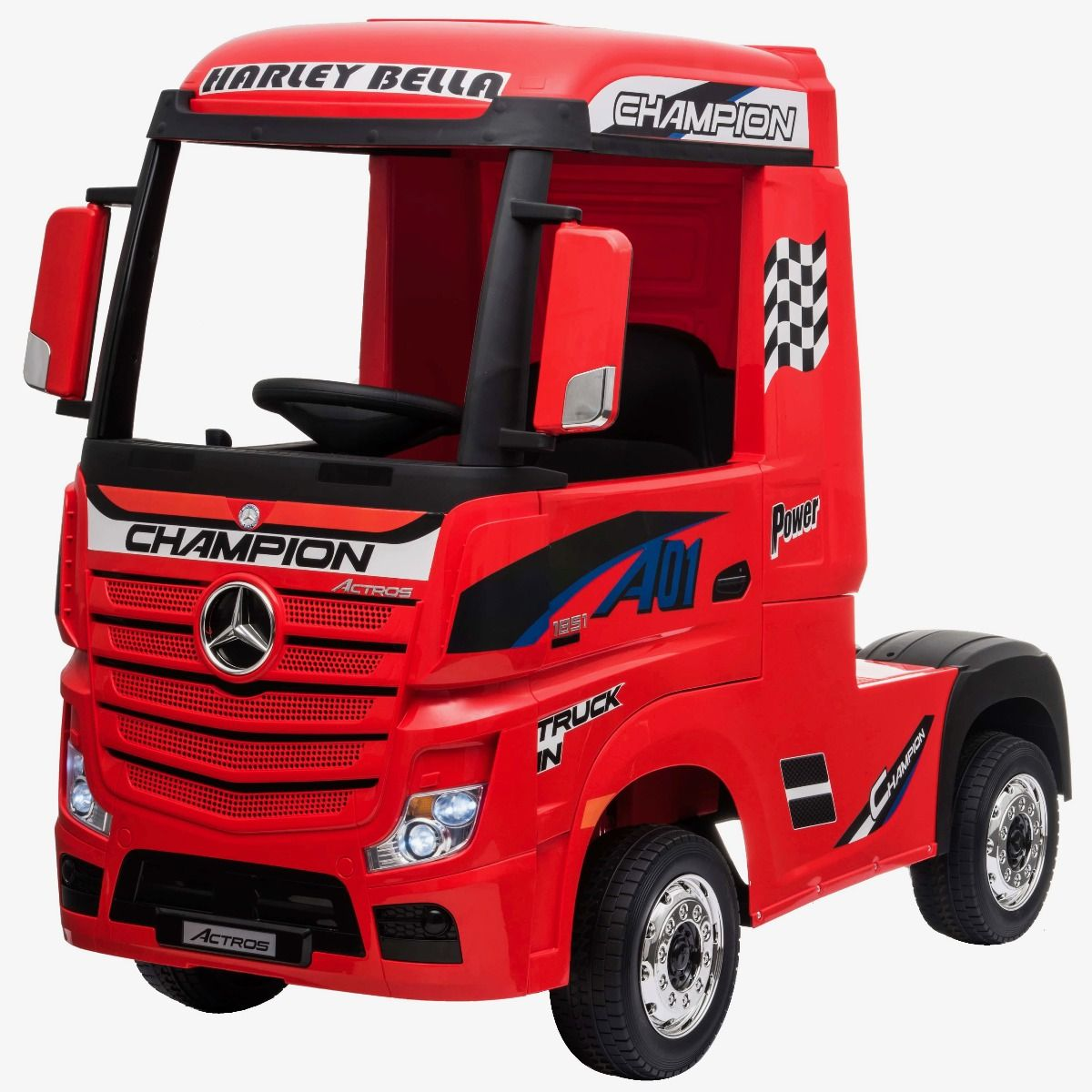 Official Mercedes-Benz Truck Lorry 24V Ride On Kids On Electric Car