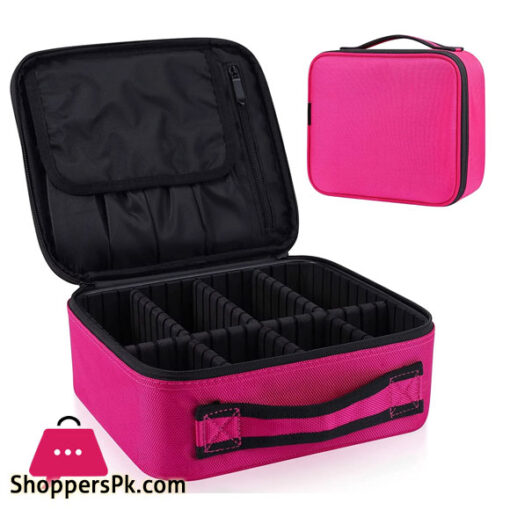 Organizer Makeup Storage Box Large capacity Waterproof Makeup Bag Jewelry Organizer Makeup Box Travel Beauty Nail Cosmetic Case