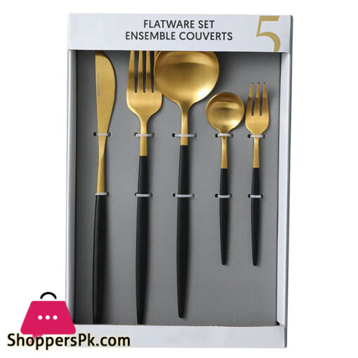 Portuguese High Quality Flatware Cutlery Set 5 Pcs