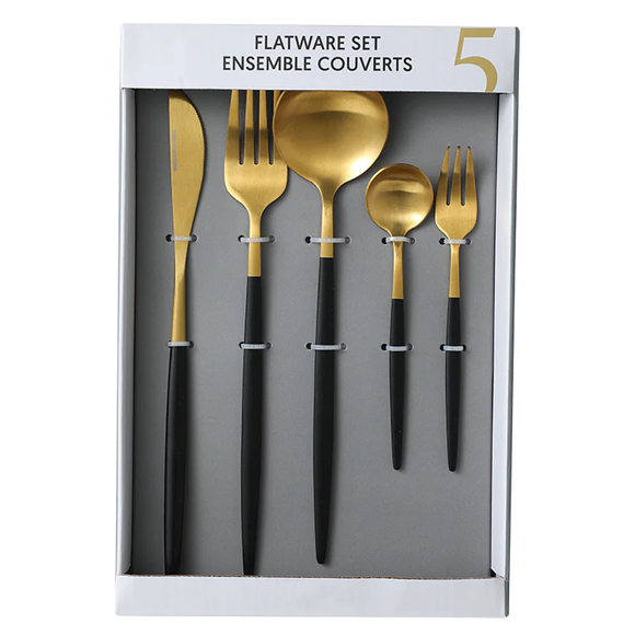 Portuguese High Quality Flatware Cutlery Set 5 Pcs