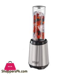 Russell Hobbs Mix &Amp; Go Steel Blender Stand Mixer Smoothie Maker Stainless Steel