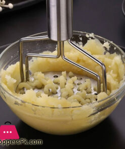 Stainless Steel Hand Masher Potato Vegetable Pav Bhaji Masher Steel