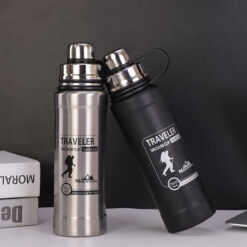 Stainless Steel Vacuum Bottle 800Ml Insulated Water Bottle Travel Outdoor Portable Drink Thermos Stanley Cup Flask