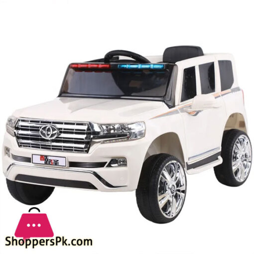 Toyota Land Cruiser 12V Kids Ride-On Car with RC Parental Remote 2-6 Years Kids