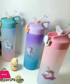 Unicorn Drink It Up Sippy Water Bottle 1 Liter