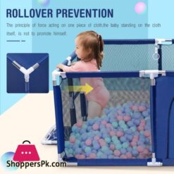 Baby Laufgitter Kinder Sicherheit Zaun Kind Sicherheit Barrieren Tragbare Oxford Tuch Spiel Zelt Neugeborenen Reise Basketball Hoopbaby Laufgitter