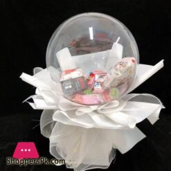1 3 Stcke 30 Zoll 20Cm Groe Breite Neck Transparente Bobo Ballon Bouquet Snacks Geschenk Verpackung Geburtstag Party Hochzeit Engagement Geschenkballons Zubehr