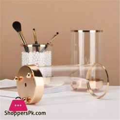 Glas Blume Vase Nordic Hydrokultur Blume Flasche Kosmetik Pinsel Lagerung Eimer Ins Blume Anordnung Topf Home Floral Decovasen