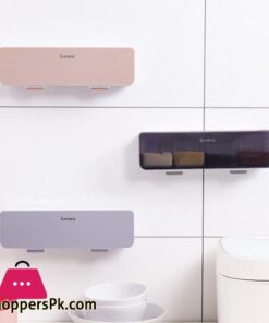 Kitchen Wall-Mounted Seasoning Box Salt Pepper Spice Rack Jar Sugar Bowl For Kitchen Gadget Device Set Spice Box Organizer Tools 36 Kche Wand Montiert Gewrz Box Salz Pfeffer Spice Rack Jar Zucker Schssel Fr Kche Gadget Gert Set Gewrz Box Veranstalter Werkzeugesalzgefe Streuer Servierer