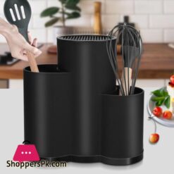 Messer Halter Multi Funktion Utensil Stand Messer Block Pp Besteck Abtropfflche Lagerung Box Lffel Gabel Kche Veranstalter Rackblcke Roll Taschen