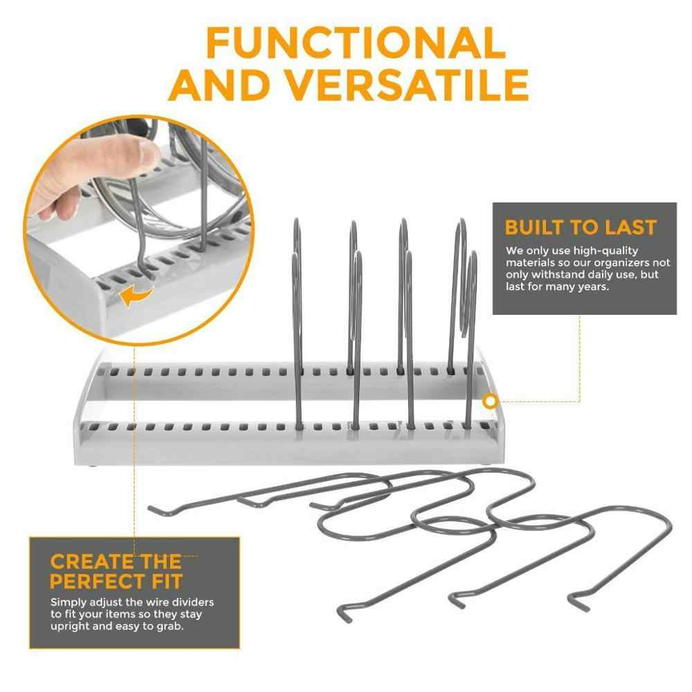 Adjustable Bakeware Rack Organizer