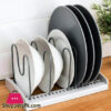 Adjustable Bakeware Rack Organizer