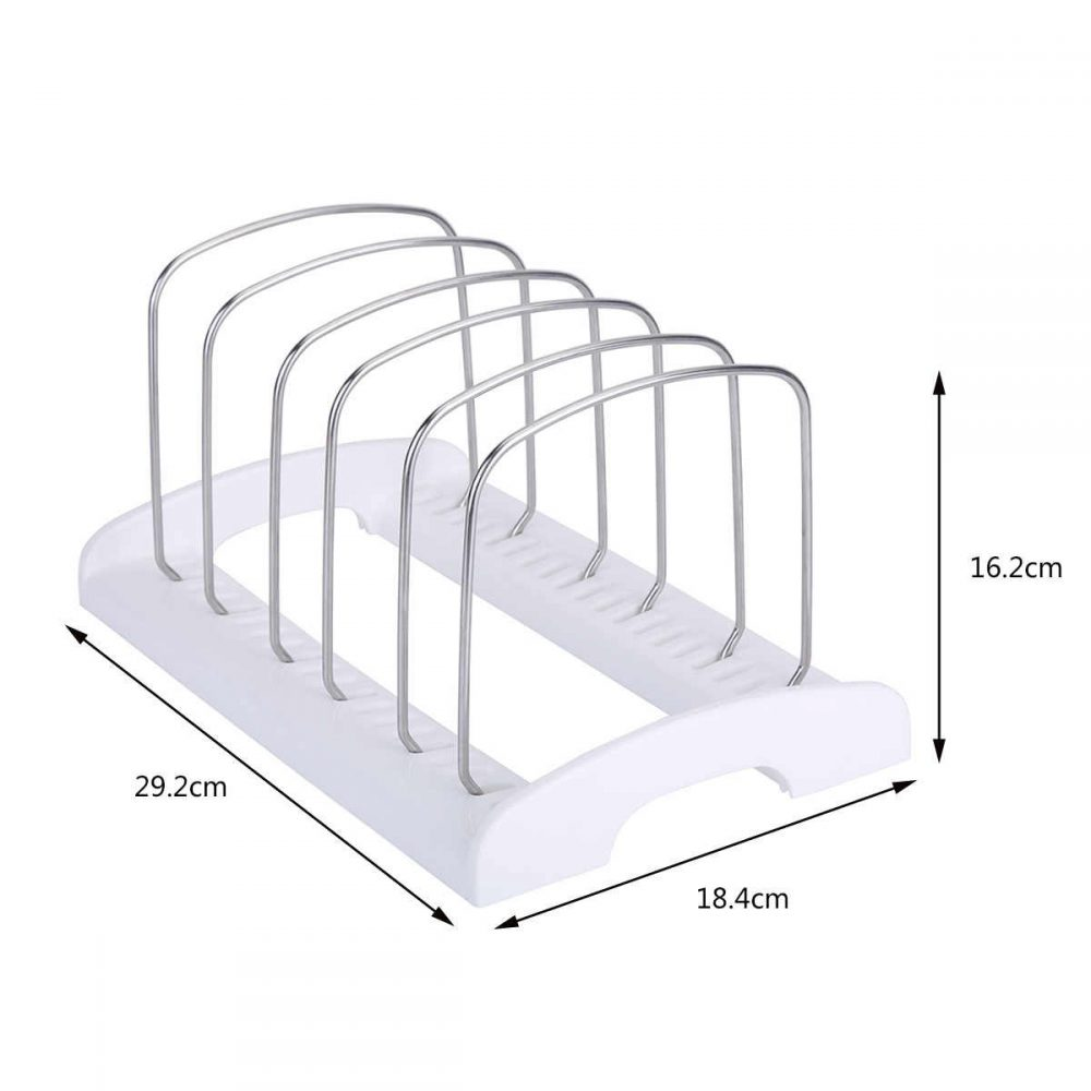 Adjustable Bakeware Rack Organizer
