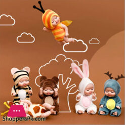 Baby Sleeping Dolls Cute Realistic Eyes Closed Reborn Baby Doll With Clothes Suit Accessories Birthday Gift For Girls