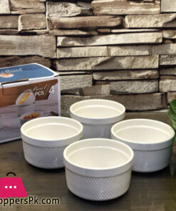 Ceramic Bowl 4 Inch Set of 4