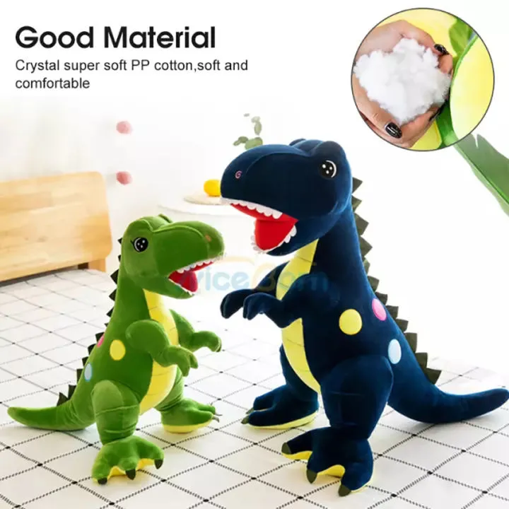 Dinosaur Pillow Plush Toy Cute Soft Cartoon Animals Dinosaur Doll Baby Sleeping Pillow Plush Accompanying Doll Ragdoll Girl Soft Baby Toys For Kids Boys Girls Birthday