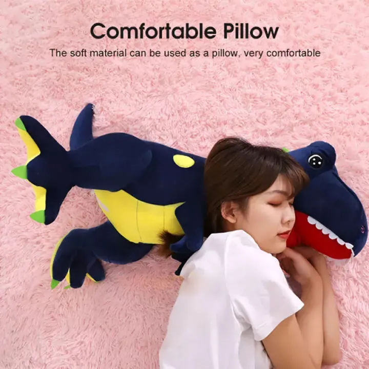 Dinosaur Pillow Plush Toy Cute Soft Cartoon Animals Dinosaur Doll Baby Sleeping Pillow Plush Accompanying Doll Ragdoll Girl Soft Baby Toys For Kids Boys Girls Birthday