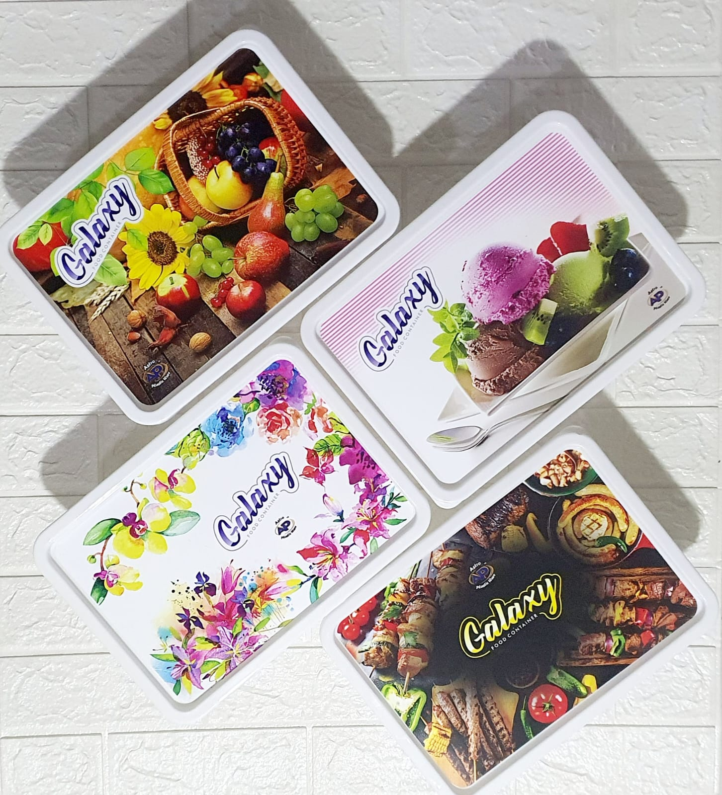 Galaxy Smart Refrigerator Storage Box Food Container 4.5 Liter