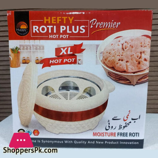 Happy Hefty Roti Plus Hot Pot Moisture Free Roti XL Size
