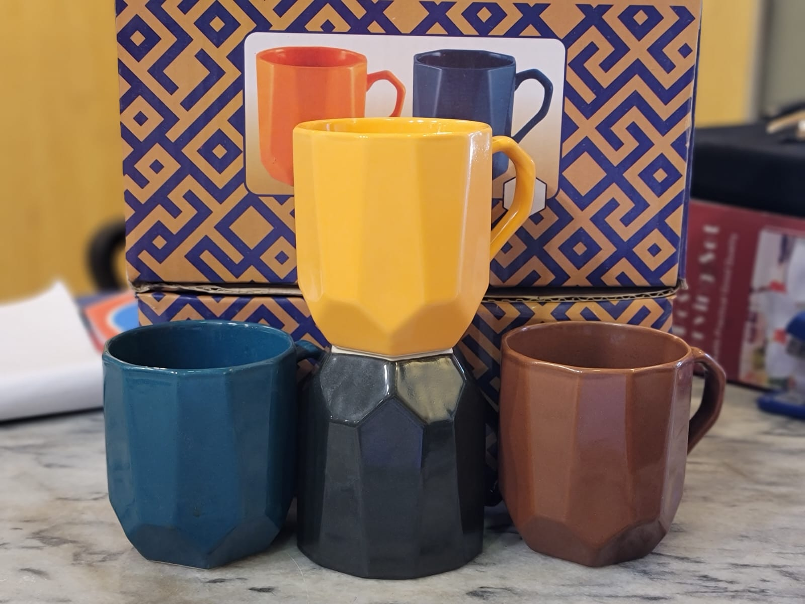 Imperial Diamond Mug Pack Of 6