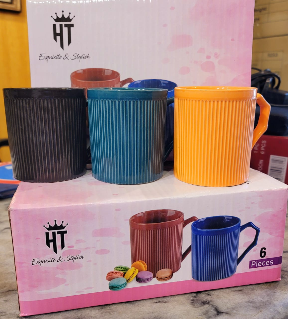 Imperial Line Mug Pack Of 6