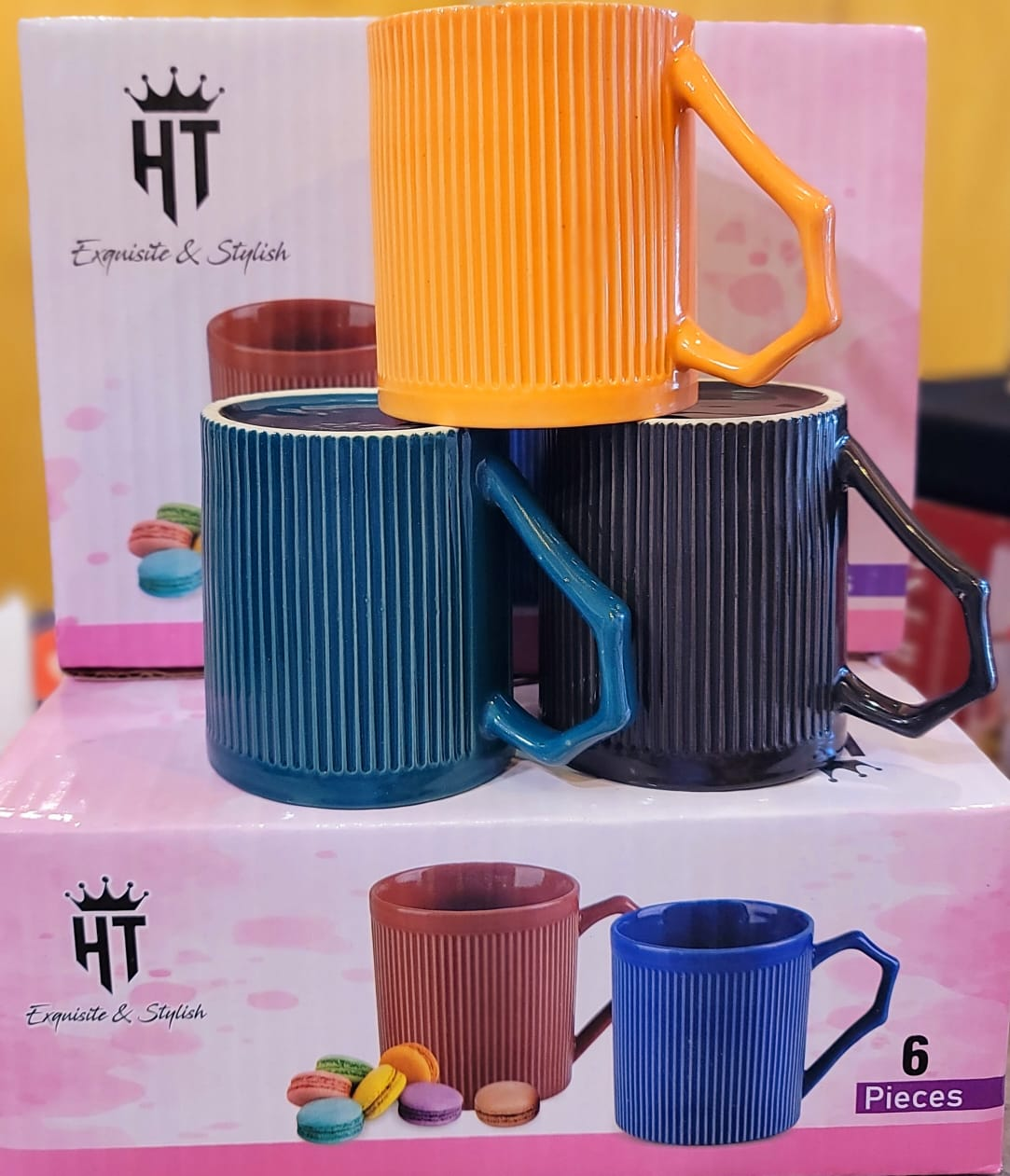 Imperial Line Mug Pack Of 6