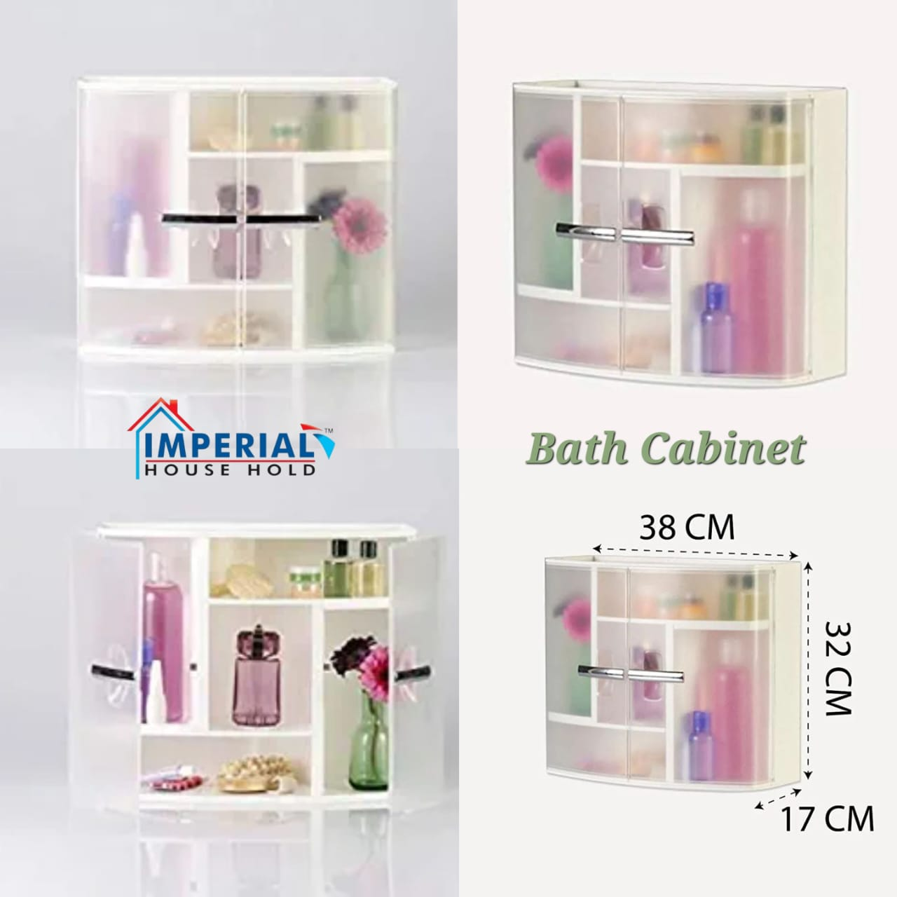 Imperial Spacious Medicine Bathroom Cabinet