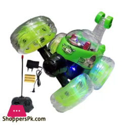 Kids Playing Ben 10 Remote Control Stunt Car 360 Rotate