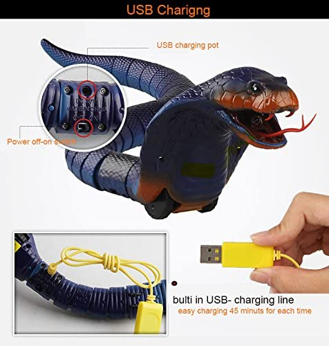 Remote Control Snake Naja Cobra