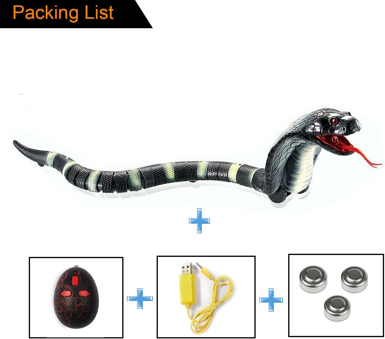 Remote Control Snake Naja Cobra
