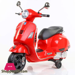 Vespa Rechargeable Battery Operated Ride-on Scooter for Kids 3 to 7yrs
