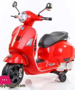 Vespa Rechargeable Battery Operated Ride-on Scooter for Kids 3 to 7yrs