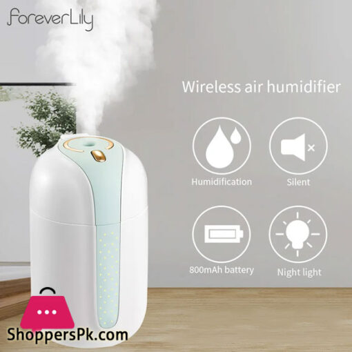 330ML Wireless Air Humidifier USB Aromatherapy Machine Atomization