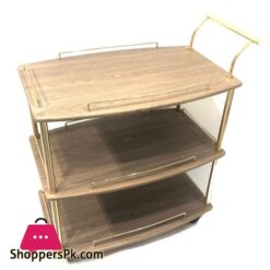 Euro Gold Kitchen Tea Trolley Ash Wood 10 Euro Gold Kitchen Tea Trolley Ash Wood