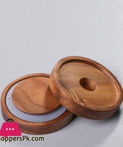 Grohandel Holz Abdeckung Welligkeit Dicken Glas Lagerung Glas Tee Dosen Getreide Lagerung Jar Kaffee Bohnen Lagerung Flaschen Versiegelt Jar